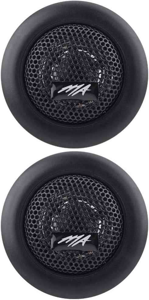 Qiilu Audio Speaker,Pair of 12V 120W Car Mini Super Power Loud Dome Audio Speaker Tweeter Loudspeaker Horn......