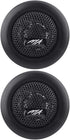 Qiilu Audio Speaker,Pair of 12V 120W Car Mini Super Power Loud Dome Audio Speaker Tweeter Loudspeaker Horn......