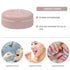 Denture Bath Case Cup for Travel Cleaning, with Mirror Double-Deck Dental Braces Kit False Teeth Storage Box for Cleaning of Dentures, Retainer, C...