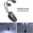Desk Lamp, LED Clip on Light, Goose Neck 360?Rotatable,Flexible and Convient Double Poles Design, Reading Lamp for Home Office, School Dorm Suppli...