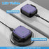 RFUNGUANGO AirPods Case Cover, Military Grade Anti-Fall Soft TPU Shock-Absorbing Protective AirPods 2&1 Generation Case with Keychain and Cleaning...