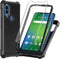 for Cricket Innovate E 5G case, with Tempered Glass Screen Protector 360 Full-Body Soft TPU Bumper Shockproof Silicone Protective Phone Cover Case...