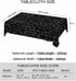 Beabes Tablecloth Chemistry, Chemistry Formulas Laboratory Equipment Rectangular Table Cover Kitchen Table Cloth for Dining Hotel Coffee Parties T...