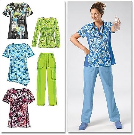 McCall's Patterns M6473 Misses'/Women's Tops and Pants, Size B5 (8-10-12-14-16)...