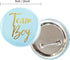 Gender Reveal Button Pins 50 Pcs, Team Boy Girl Button Pins, Pink blue Button Pin for Baby Shower Party Favors Gender Reveal Party Supplies....