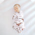 GRSSDER Baby Blankets Super Soft Stretchy Jersey Knit Swaddle Blanket for Girls and Boys, Double Layer Reversible Receiving Blankets 34 x 44, Extr...