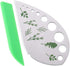 Herb Stripper Herbs Cutter Scissors Stainless Steel Leaf Remover Stripping Tool Vegetable Kitchen Gadget Tool with Protective Holder...
