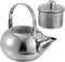 1pc Stainless Steel Pot Filter Screen Teapot Metal Tea Kettle with Infuser Coffee Kettle Water Kettle...