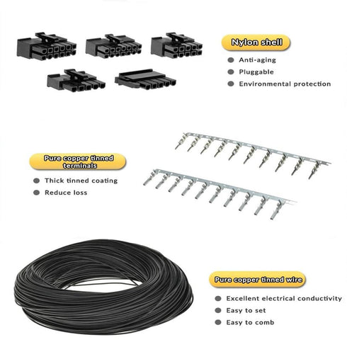 24 Pin to 8 Pin ATX Power Supply Adapter Cable for DELL Optiplex 3020 7020 9020 Precision T1700...