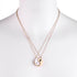 LUX ACCESSORIES Ying Yang Twins Emoji symbol BFF Pendent Friendship Necklaces Gift for Friends (Gold)...