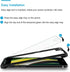 HATOSHI 3 Pack Screen Protector Designed for iPhone SE 2022 (3rd Gen), iPhone SE 2020 (2nd Gen), iPhone 8/7/6, 4.7-inch 9H HD Tempered Glass Film,...