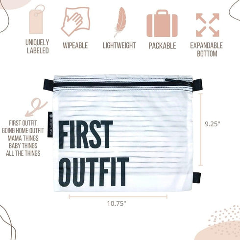 Lucky Love Hospital Bags For Labor and Delivery, Diaper Bag Organizing Pouches and Hospital Bag Essentials For Mom...