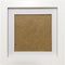 ZXT-parts 8x8 Picture Frames with 6x6 Opening Mat. Square White Photo Frame. Solid Wood Frame. Plastic Panel(Not Glass), The Protective Film Both ...