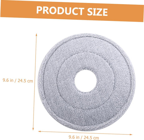 2pcs Replacement Mop Head Cleaning Supplies Microfiber Mop Pads Car Wash Mop Microfiber Mop Head Household Cleaning Supplies House Mop Head Replac...