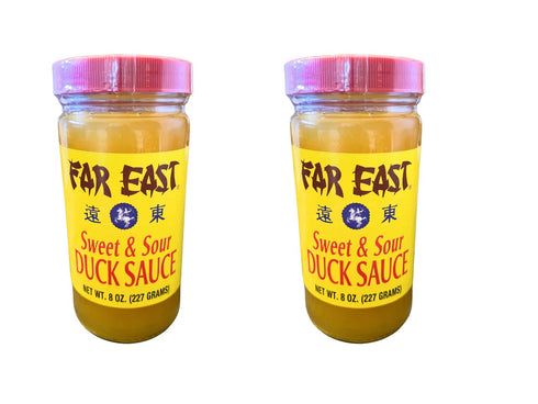 Sweet & Sour Sauce - 8 Ounce Jar of Chinese Duck Sauce Authentic Asian Sauce Duck (2-pack)...