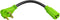 30 Amp Male to 15 Amp Female Dogbone Adapter RV Electrical Converter Cord Cable (30A Male - 15A Female)...