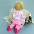 Reborn Baby Doll Clothes 20inch Pink Outfit Accessories Set for 17-22 Inch Reborn Dolls Girls Baby Clothing with Bibbed...