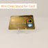 15 Pack Card Display Stands Acrylic Card Display Clear Mini Card Stands Sports Card Holder for Display Challenge Medals Baseball Card Trading Card...