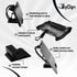 The SkyClip+ Phone & Tablet Holder for Air Travel, Home and Office Use - Inflight Phone Mount & Stand Compatible with iPhone, Android, Kindle and ...