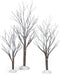 Department 56 Snow Village First Frost Trees (Set of 3)...