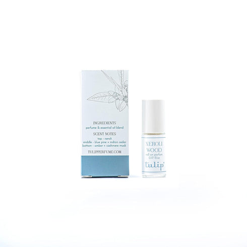 Tulip Perfume Classic Roll On Eau De Parfum, Neroli Wood, 0.6 Ounce (Model: RO NW)...