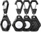 SUPCASE for Apple AirTag Case with Keychain Carabiner, Anti-Scratch Shockproof Soft Silicone Protective AirTag Holder...