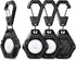 SUPCASE for Apple AirTag Case with Keychain Carabiner, Anti-Scratch Shockproof Soft Silicone Protective AirTag Holder...