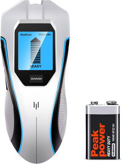 Stud Finder Wall Scanner - 5 in 1 Stud Finder Tool with Smart Microprocessor Chip HD LCD Display and Audio Alert, Stud Finder Beam Finder for Wood...