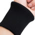 Tong Gu Leg Opening Cuffs Ribbed Trims Fabric Knitted Rib Stretch Tape Tubular Rib Cuffing Replacement DIY, 35 Colours (1 Pair, Black)...