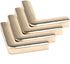 Pastlla 10pcs Metal Purse Corner Bags Handbags Clip Edges Bag Corner Clip Corner Decorative Protector Cover Bag Hardware Accessories Style D...