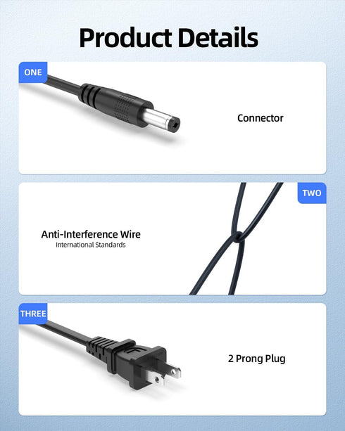 20V AC Charger Compatible with Theragun Elite G4 G3 Pro G4Pro G3Pro Massager Replacement Power Supply Adapter Cord...