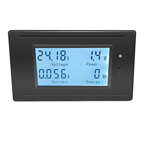 DC 6-100V 0-20A LCD Display Digital Current Voltage Power Energy Meter Multimeter Ammeter Voltmeter...