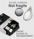 Aquarium CO2 Acrylic Drop Checker CO2 Indicator (Tear Drop & 15ml)...