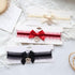 Sexy Lace Bowknot Choker Collar Lolita Velvet Heart Pendant Tie Neck Chain Gothic Cosplay Neck Accessories for Women and Girls...