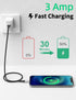 3FT USB C to Lightning Cable, 2-Pack USB Type C iPhone Charger Cable PD Fast Charging ?Apple MFi Certified? Braided USBC to Lightning Cable for iP...