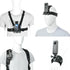 Action Camera Accessory Kit Chest Strap Mount +Head Strap Mount+Wrist Strap+ Backpack Clip Mount for Insta360 X4, X3, One RS, Ace Pro, Ace, GoPro ...