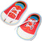 2 pcs Wooden Lacing Shoe Learn to Tie Laces Threading Educational Motor Skills Toy...