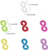 2000 PCS S Clips Rubber Band Clips, lyfLux Connectors Rubber, Bracelet Making, DIY Handicrafts, Exquisite Gadgets, Transparent and Color...