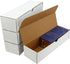 Cardboard Boxes for Trading Cards,Baseball,Football,Basketball,Hockey, Sportscards,Trading Card Storage Box for Toploader full lid-Corrugated Card...