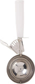 Winco ICD-6 No.6 Ice Cream Disher with Plastic Handle, White...