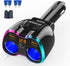 2024 Upgraded Cigarette Lighter Splitter, SUPERONE 180W 2-Socket Cigarette Lighter Adapter with Dual QC3.0 and 20W PD USB C Car Charger Splitter f...