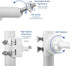 Outdoor Camera Mount, Pole Mount Bracket for Security Cameras, Battery Cameras, Outdoor Trail Camera or Solar Panels, 360° Rotating Adjustable Sur...