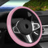 Car Steering Wheel Cover, Elastic Breathable Ice Silk Vehicle Steering Wheel Protector for Men and Women, Cool in Summer and Warm in Winter Cover,...