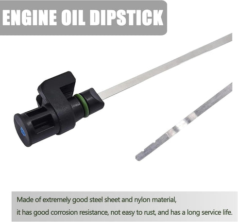 1 PC Car Transmission Oil Dipstick, 23.8-inch Stainless Steel Engine Oil Level Indicator Immersion Gauge, Replaces OEM 31086-JA00A Accessories, Co...
