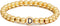 YBMYCM Letter Beaded Bracelets Initial Bracelets 14K Gold Plated Stretch Bracelets for Women Jewelry...