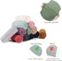 Large Rayon Jersey Knitted Swaddle Blanket for Baby, Soft Stretchy Receiving Blanket for Newborns with Hat, Large 47 x 47 inches (Sage)...