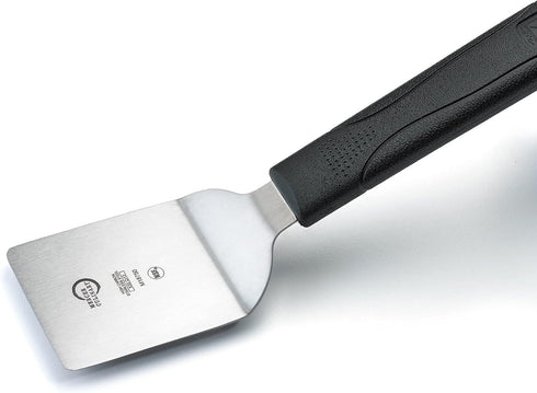 Mercer Culinary Millennia Mini Turner/Spatula, 2.5 Inch x 2.5 Inch Blade, Black Handle...
