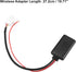 X AUTOHAUX Bluetooth Wireless Adapter Audio Radio Stereo Music Aux Cable Adapter 3 Pin for Honda GL1800 Goldwing...