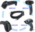 USB Cable Coiled 3 Meter, Type A USB to RJ45 Barcode Scanner Cable for Datalogic GD/GM/QD/QM Series GD4330 GD4430 (3M / 9FT Coiled USB Port)...