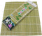 Bamboo Green Sushi Rolling Mats Kitchen Kit Utensil,9.5 inch by 9.5 inch...
